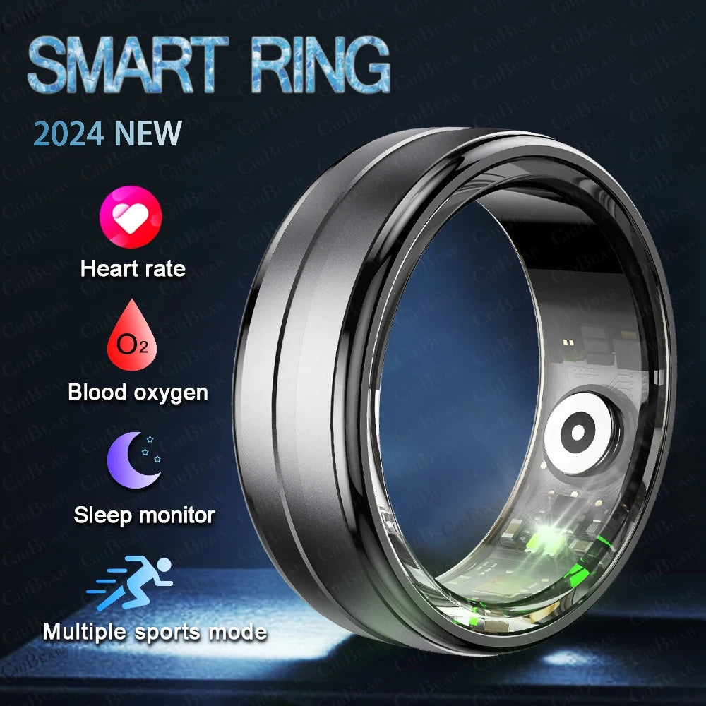 Xiaomi New Smart Ring (Men & Women)
Heart Rate, Blood Oxygen, Sleep Health Monitor, Sport Fitness Tracker 
Android & IOS